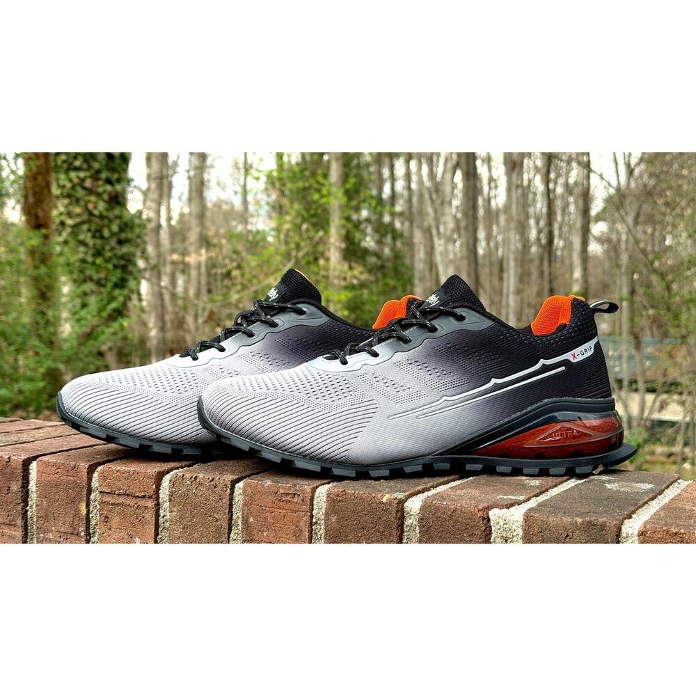 Kricely Men's Trail Running Shoes Walking Hiking Sneakers Sz 12 Men / Worn Once! - Picture 6 of 16